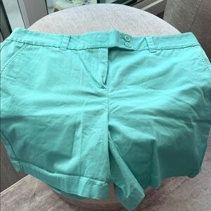Vineyard Vines Women's Green Cotton Shorts -NWT
